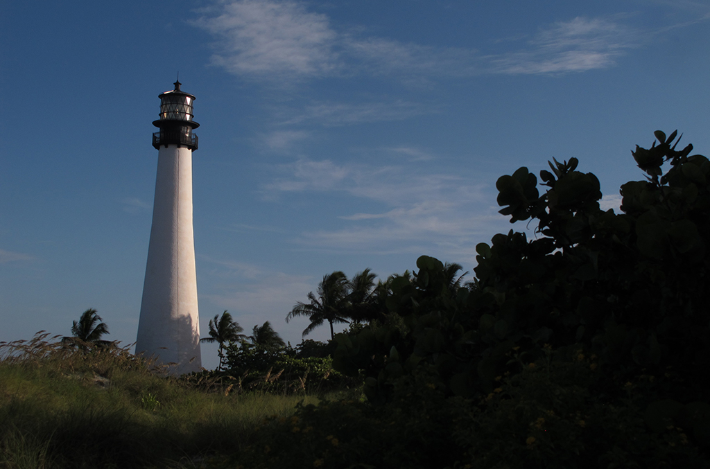Key Biscayne Lighthouse near Miami Beach. Photo by Bradley Wilson
